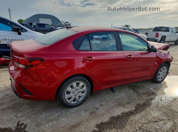3KPA24AD8ME412381 2021 KIA RIO Red Հետևի աջ