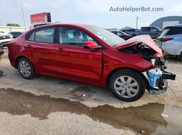 3KPA24AD8ME412381 2021 KIA RIO Red Առջևի աջ