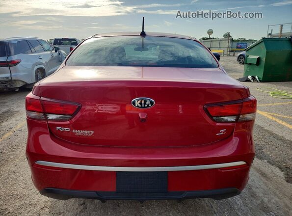 3KPA24AD8ME412381 2021 KIA RIO Red Հետևի տեսք