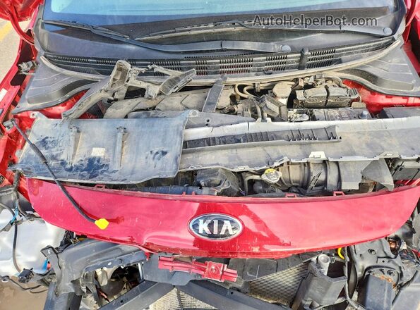3KPA24AD8ME412381 2021 KIA RIO Red Սալոնի հետևի տեսք