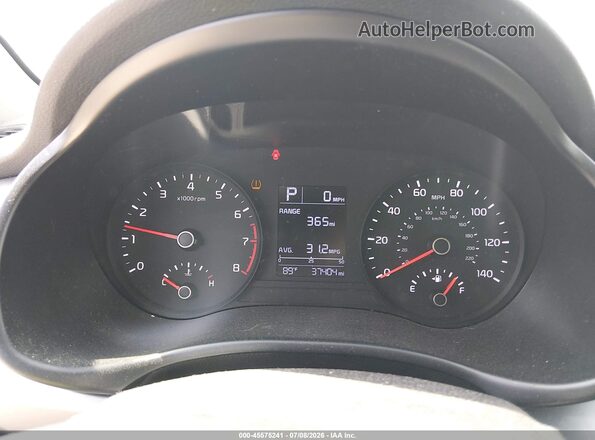 3KPA24AD8ME422117 2021 KIA RIO Gray Вид задніх сидінь