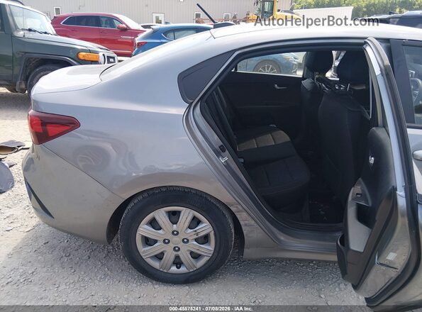 3KPA24AD8ME422117 2021 KIA RIO Gray Вид наклейки з VIN-кодом