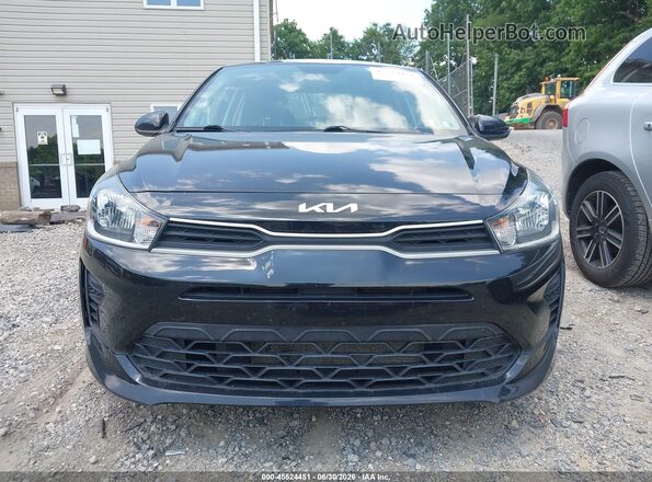 3KPA24AD8NE433720 2022 KIA RIO Black ხელსაწყოთა პანელის ხედი