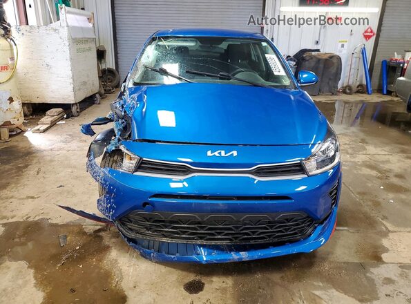 3KPA24AD8PE540558 2023 KIA RIO Blue Front view