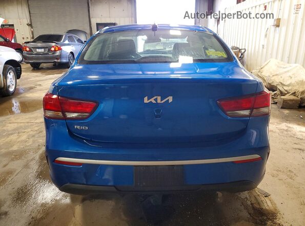 3KPA24AD8PE540558 2023 KIA RIO Blue Rear view
