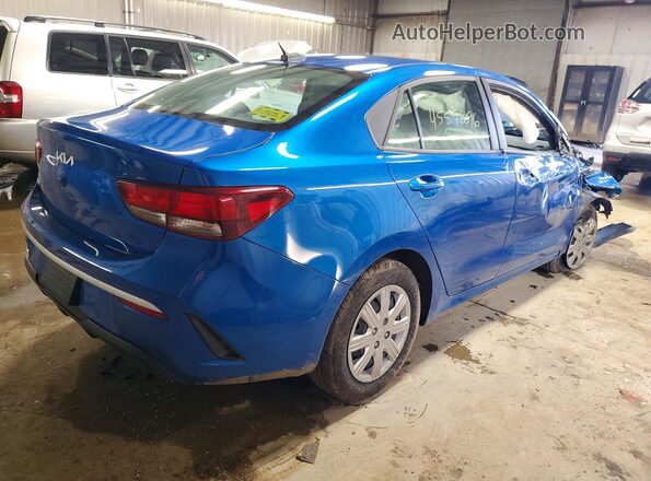 3KPA24AD8PE540558 2023 KIA RIO Blue Rear right