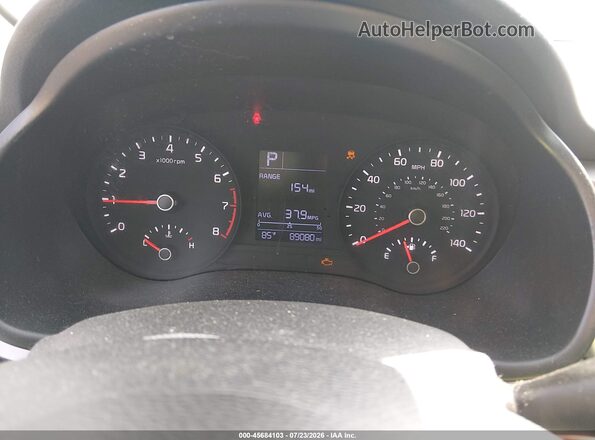 3KPA24AD8PE546540 2023 KIA RIO Черный Вид задних сидений
