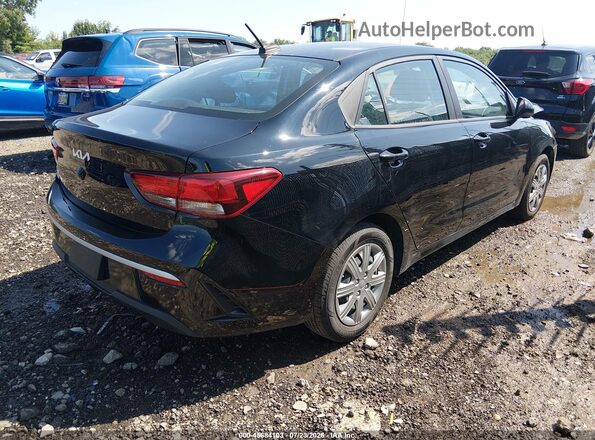 3KPA24AD8PE546540 2023 KIA RIO Черный Задняя правая четверть