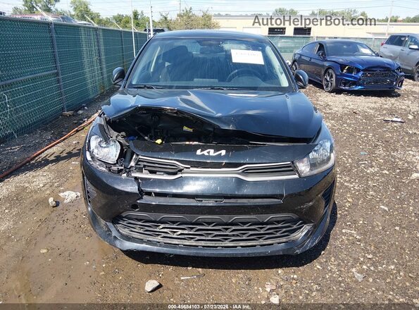 3KPA24AD8PE546540 2023 KIA RIO Черный Вид щитка приборов