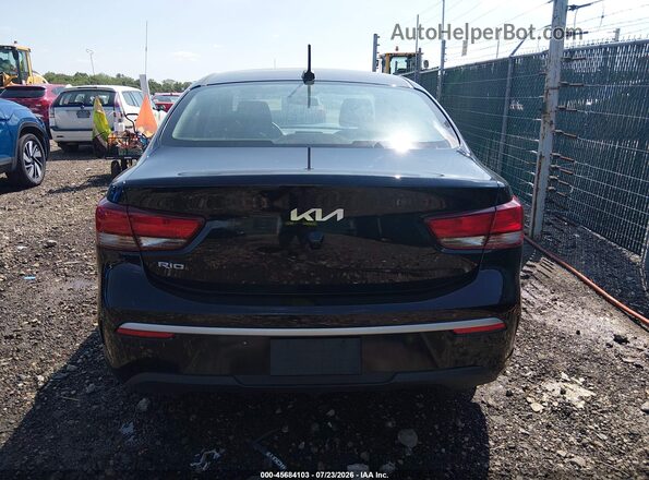 3KPA24AD8PE546540 2023 KIA RIO Черный 