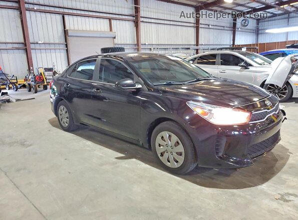 3KPA24AD9LE303314 2020 KIA RIO Black Передня права чверть