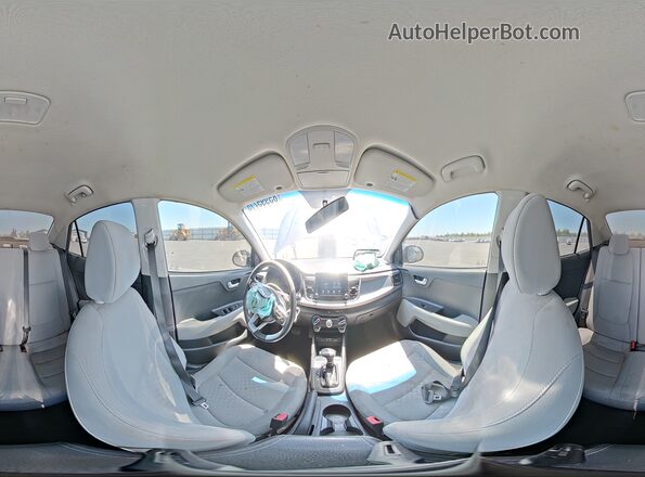 3KPA24AD9LE318315 2020 KIA RIO Gray 360 interior view