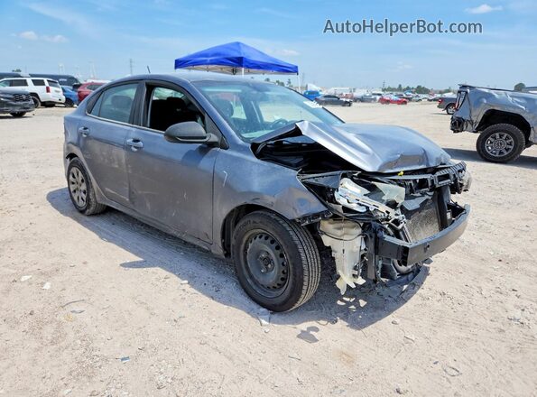 3KPA24AD9LE337642 2020 KIA RIO Gray Przód prawy