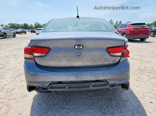 3KPA24AD9LE337642 2020 KIA RIO Gray Widok z tyłu
