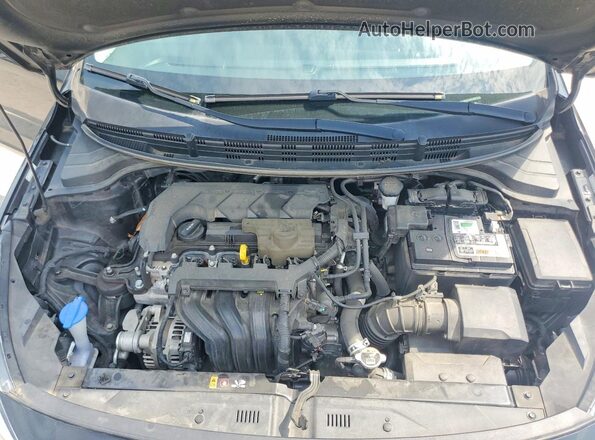 3KPA24AD9LE345577 2020 KIA RIO Black Սալոնի հետևի տեսք