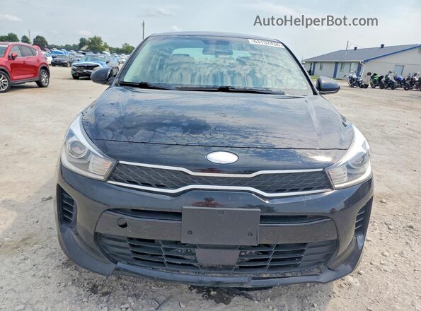 3KPA24AD9LE345577 2020 KIA RIO Black Դիմացի տեսք