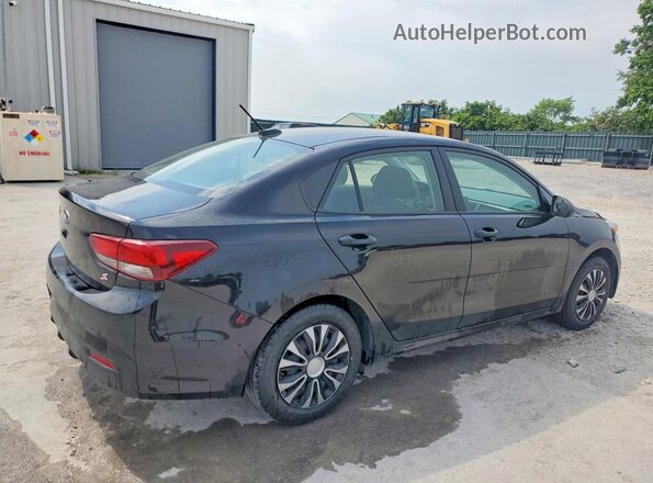 3KPA24AD9LE345577 2020 KIA RIO Black Հետևի աջ