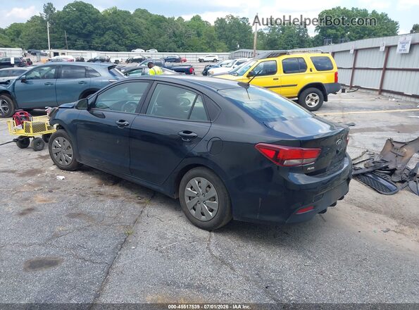 3KPA24AD9LE349435 2020 KIA RIO Black Հետևի ձախ