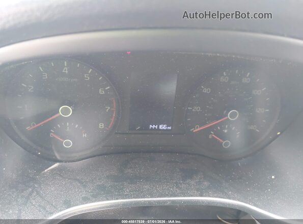3KPA24AD9LE349435 2020 KIA RIO Black Հետևի նստատեղերի տեսք
