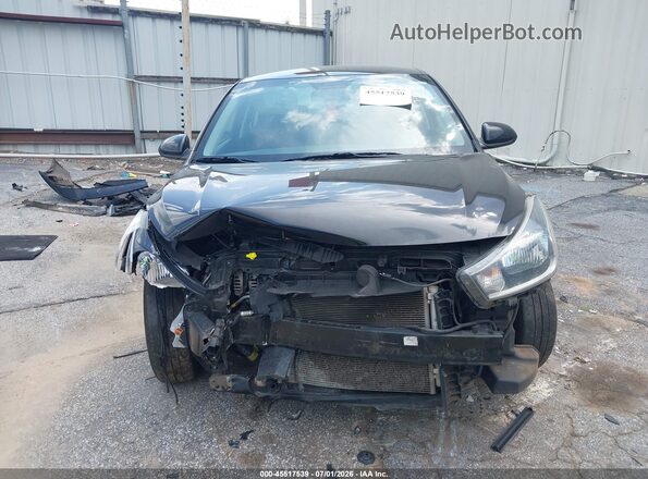 3KPA24AD9LE349435 2020 KIA RIO Black Սարքավորումների վահանակի տեսք