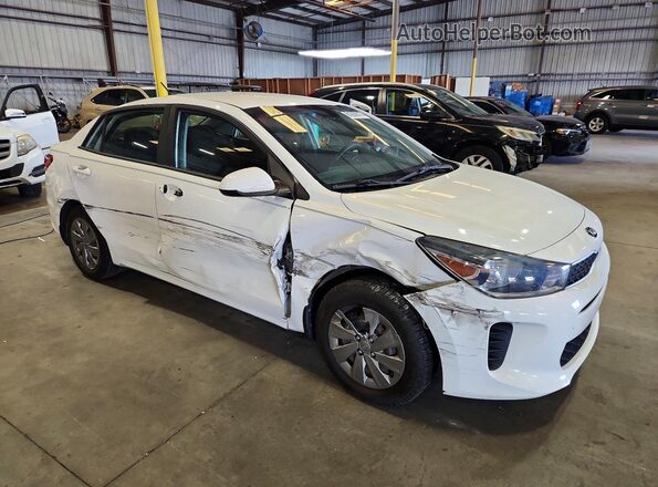 3KPA24AD9LE349483 2020 KIA RIO White Przód prawy