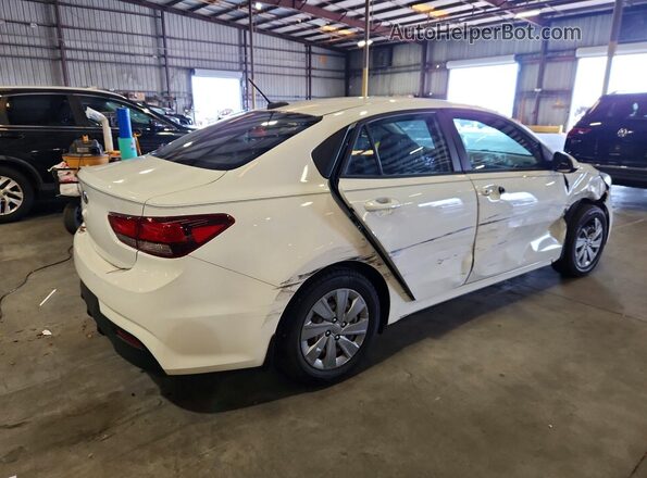 3KPA24AD9LE349483 2020 KIA RIO White Tył prawy