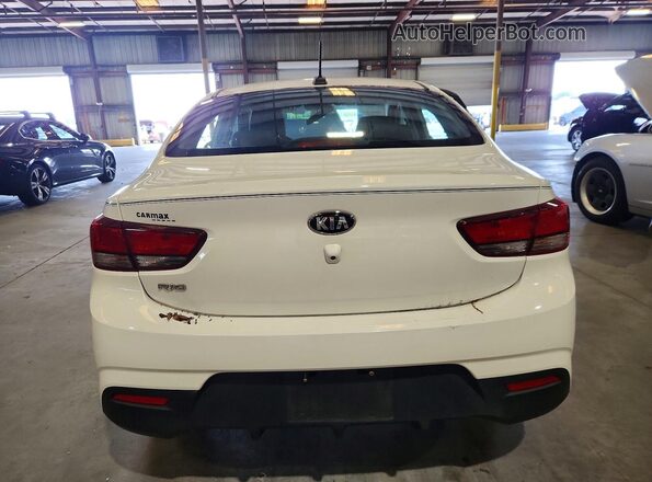 3KPA24AD9LE349483 2020 KIA RIO White Widok z tyłu