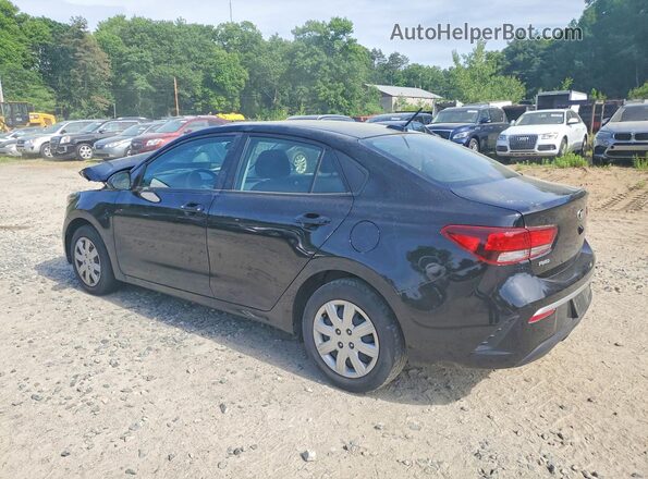 3KPA24AD9ME400790 2021 KIA RIO Black Rear left