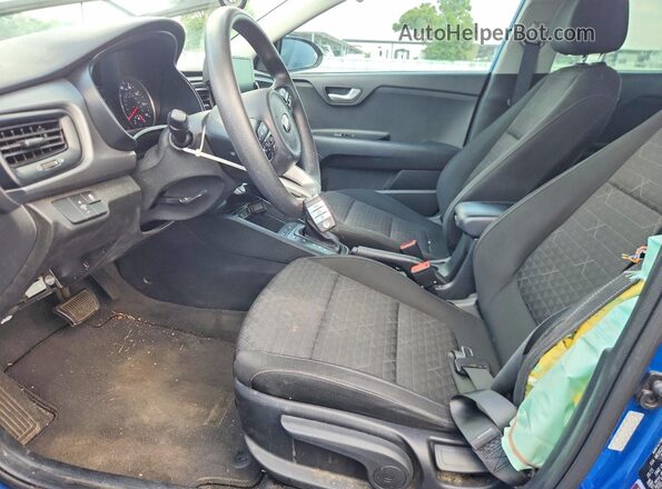 3KPA24AD9ME423728 2021 KIA RIO Blue Սալոնի դիմացի տեսք