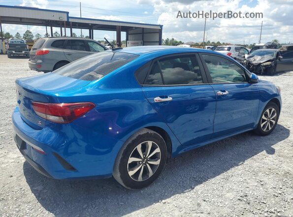 3KPA24AD9ME423728 2021 KIA RIO Blue Հետևի աջ