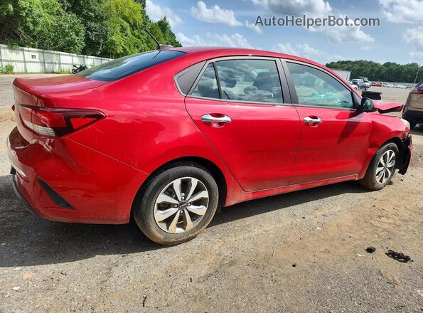 3KPA24AD9NE504665 2022 KIA RIO Red Trasero derecho