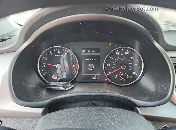 3KPA24AD9PE534722 2023 KIA RIO Silver ხელსაწყოთა პანელის ხედი
