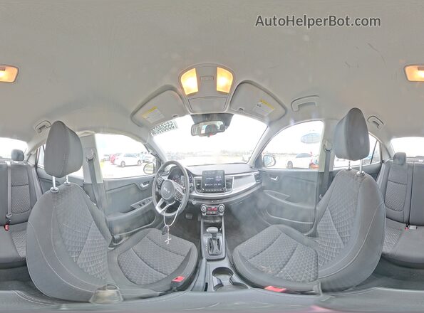 3KPA24AD9PE568451 2023 KIA RIO Silver VIN კოდის სტიკერის ხედი