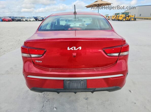 3KPA24AD9PE603943 2023 KIA RIO Red Vista trasera