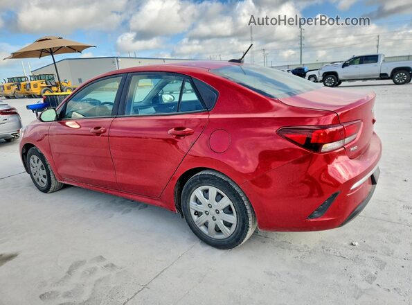 3KPA24AD9PE603943 2023 KIA RIO Red Trasero izquierdo