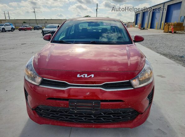 3KPA24AD9PE603943 2023 KIA RIO Red Vista frontal