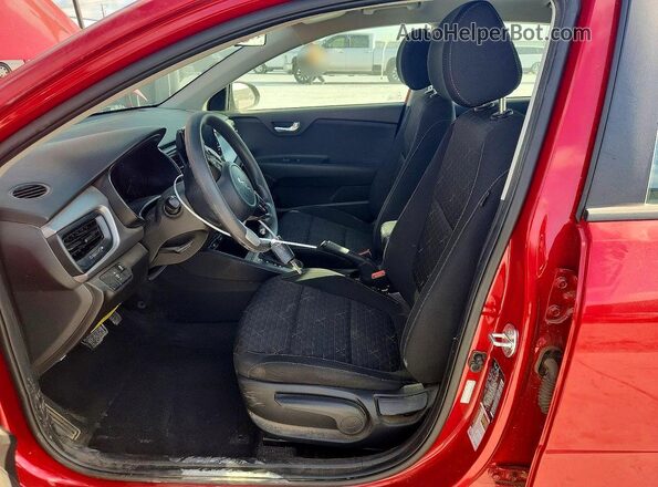 3KPA24AD9PE603943 2023 KIA RIO Red Vista interior delantera