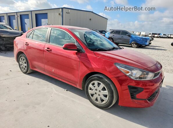 3KPA24AD9PE603943 2023 KIA RIO Red Delantero derecho