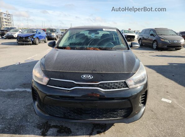 3KPA24ADXLE309817 2020 KIA RIO Black Vista frontal