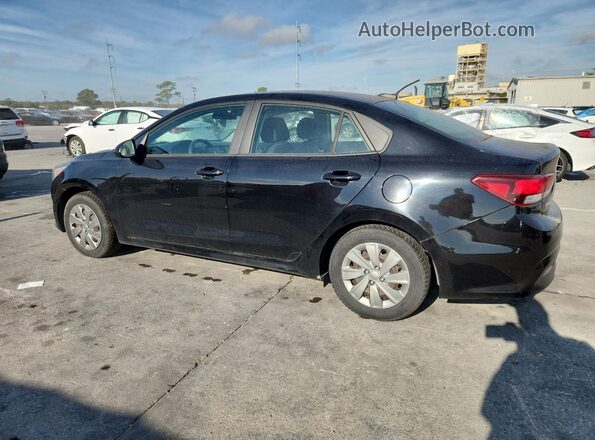 3KPA24ADXLE309817 2020 KIA RIO Black Trasero izquierdo