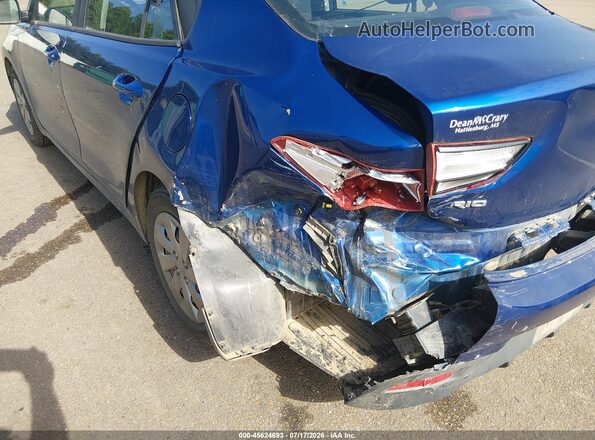 3KPA24ADXLE317934 2020 KIA RIO Синий Вид спереди