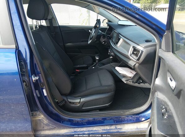 3KPA24ADXLE317934 2020 KIA RIO Синий Вид салона спереди