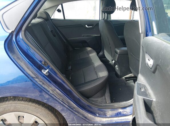 3KPA24ADXLE317934 2020 KIA RIO Синий Вид наклейки с VIN-кодом