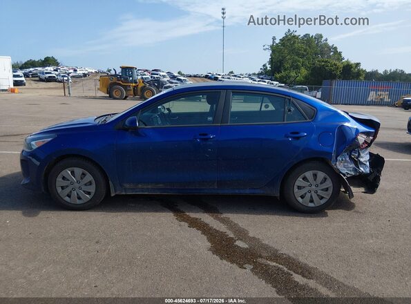 3KPA24ADXLE317934 2020 KIA RIO Синий Панорамный вид салона 360°