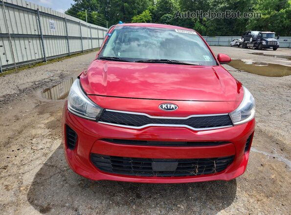3KPA24ADXLE354823 2020 KIA RIO Red Դիմացի տեսք