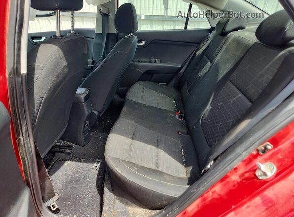 3KPA24ADXLE354823 2020 KIA RIO Red Հետևի նստատեղերի տեսք