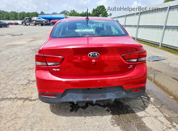3KPA24ADXLE354823 2020 KIA RIO Red Հետևի տեսք