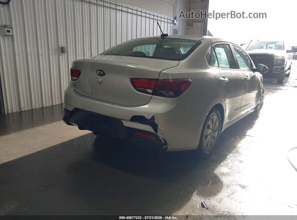 3KPA24ADXLE362825 2020 KIA RIO Серебряный Задняя правая четверть