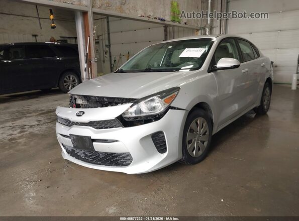 3KPA24ADXLE362825 2020 KIA RIO Серебряный Передняя левая четверть