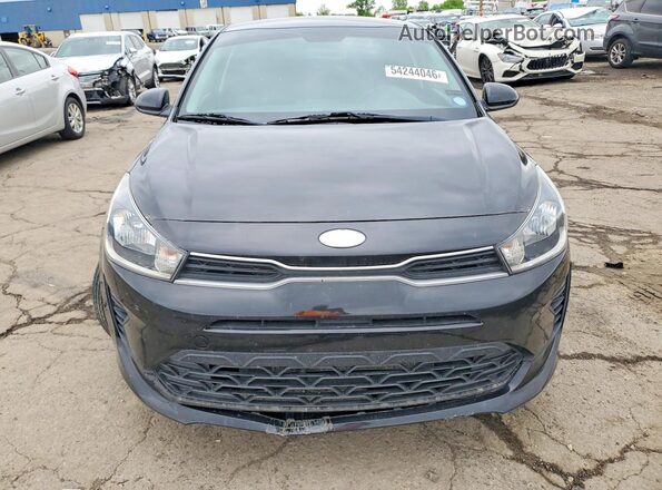 3KPA24ADXME397303 2021 KIA RIO Black Front view